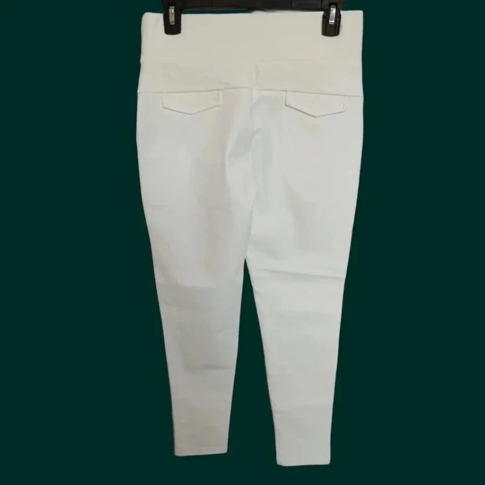 Conceited innovate stretch slim button dress pant with pockets size Small white - Picture 5 of 9